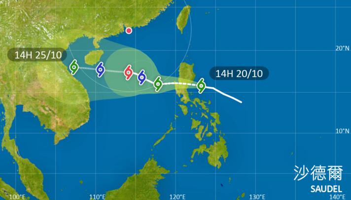 「沙德爾」逼近香港 天文臺或發一號波