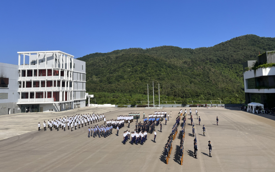 紀律部隊及青少年團體匯操暨嘉年華賀國慶 市民贊氣氛好