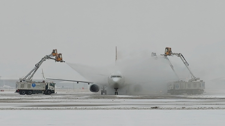 首都機場11日計劃起降航班1100架次 截至12時27分已取消65架次