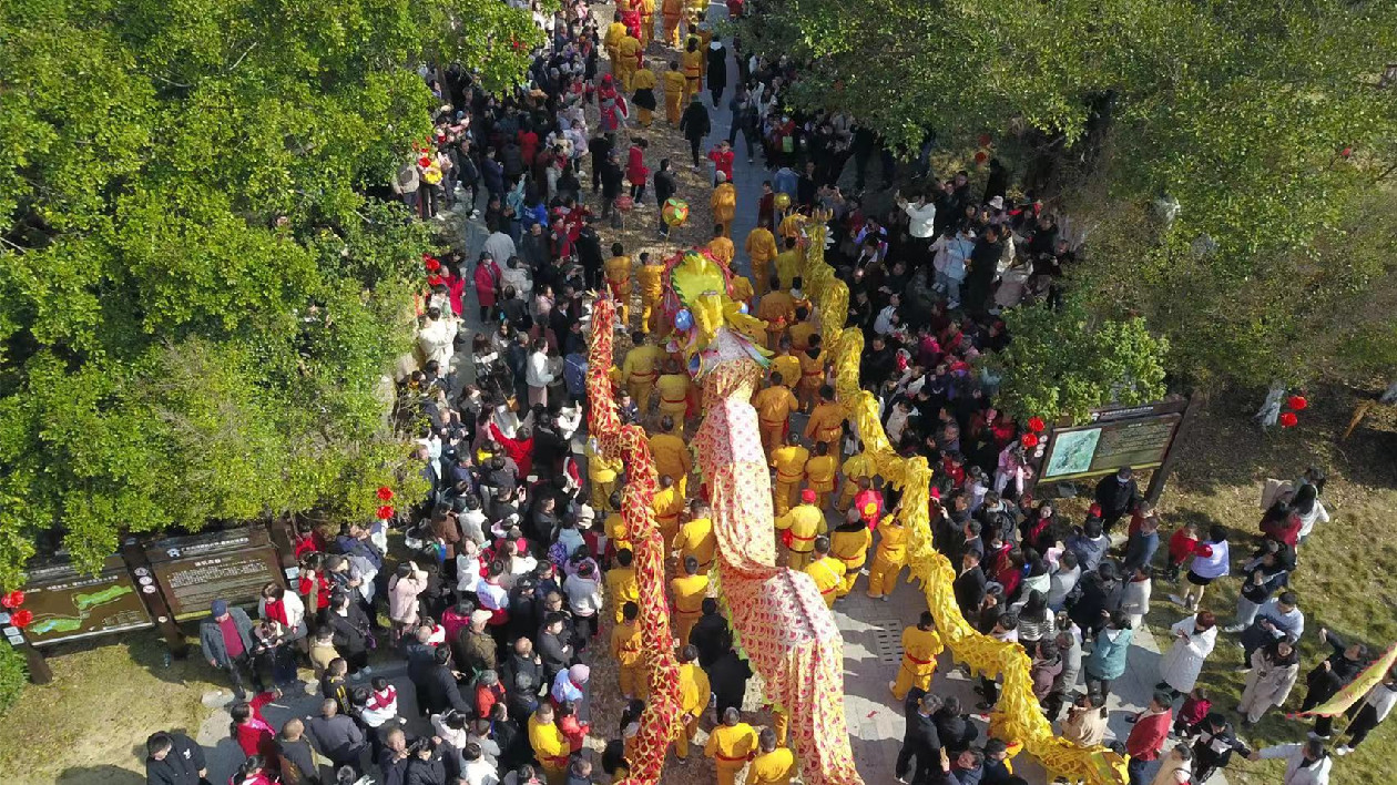 廣東巨龍游古巷 廣府珠璣過大年 399米廣東第一長龍在南雄鬧新春