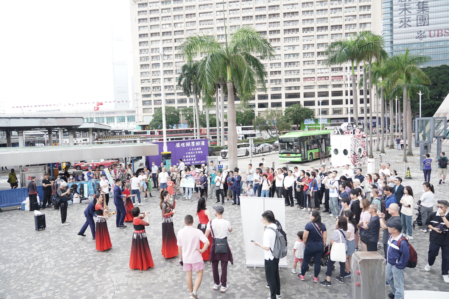 「廣西三月三」走進香港景區  市民零距離感受桂風壯韻