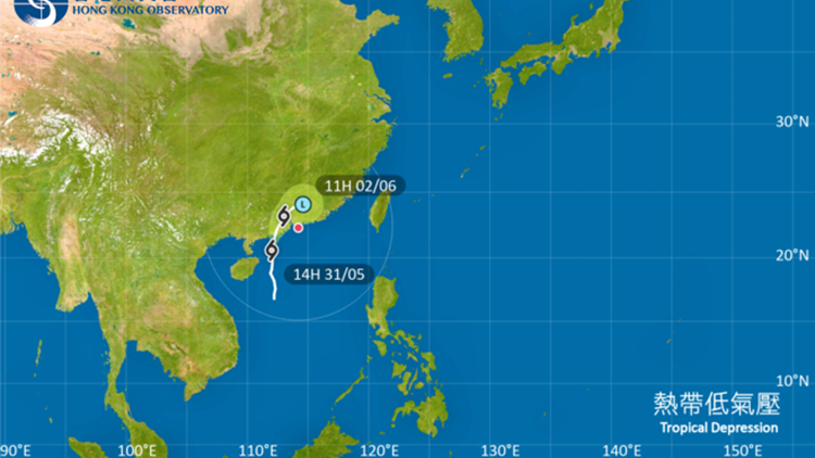 追蹤報道｜天文臺：下午4時40分改發三號強風信號