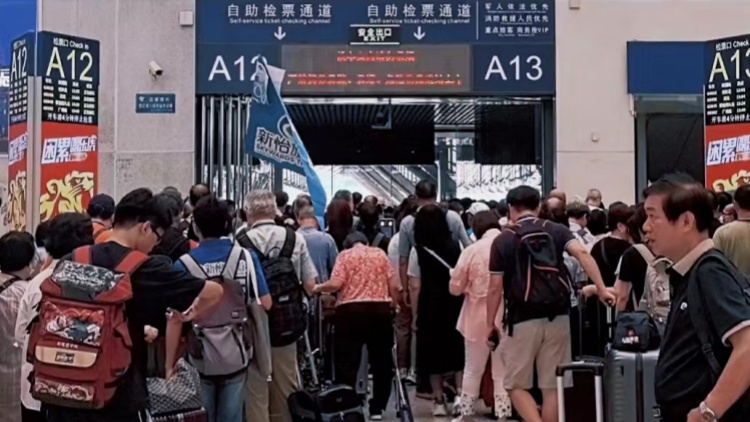 暑運(yùn)即將拉開帷幕  粵港澳大灣區(qū)首趟動車組旅遊專列啟程