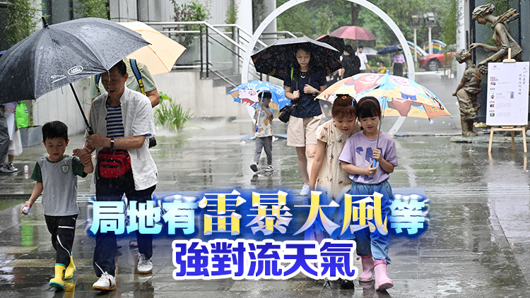 暴雨藍色預(yù)警：廣東東南部沿海等地部分地區(qū)有大暴雨